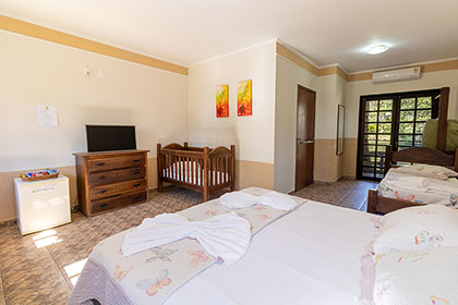 Portal do Sol hotel fazenda chalés adaptados para necessidades especiais com hidro