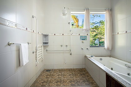 Portal do Sol hotel fazenda chalés adaptados para necessidades especiais com hidro