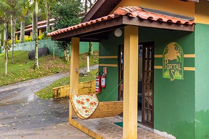 Portal do Sol hotel fazenda chalés duplos