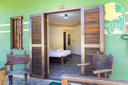 Portal do Sol hotel fazenda chalés unitários